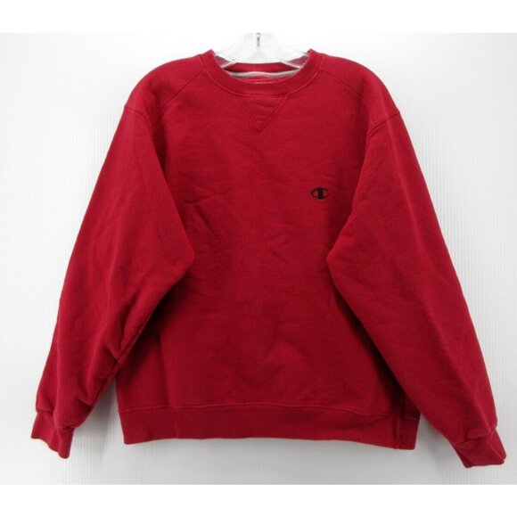 VINTAGE Champion Sweatshirt Medium Pullover Preppy Casual Crewneck 90s - Picture 1 of 10